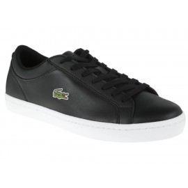 Tenis Lacoste piel negro