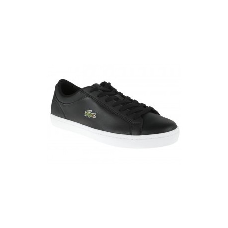 Tenis Lacoste piel negro