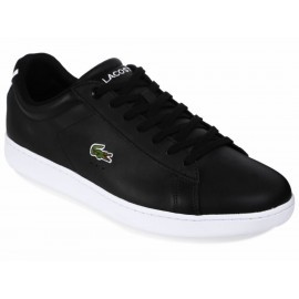 Lacoste Tenis de Piel con Agujeta Negros
