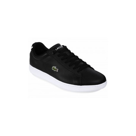 Lacoste Tenis de Piel con Agujeta Negros