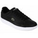 Lacoste Tenis de Piel con Agujeta Negros