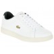 Tenis Lacoste piel blanco