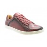 Tenis Steve Madden Ringwald de piel vino