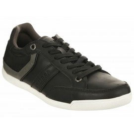 Guess Tenis Jay Stone Low Top Negro con Gris