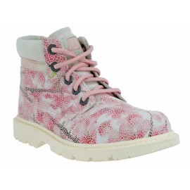 Bota Caterpillar de piel para niña