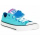 Tenis Converse de lona para niña