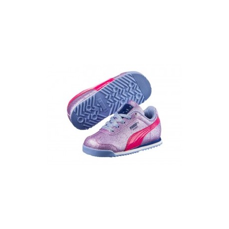Tenis Puma Roma Glitz Glamm para niña