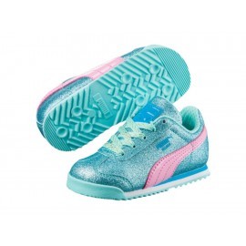 Tenis Roma Glitz Glamm para niña