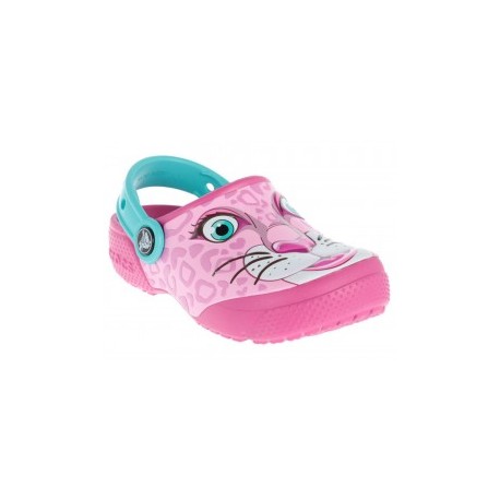 Suecos Crocs sintéticas para niña