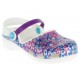 Suecos Crocs sintéticos para niña
