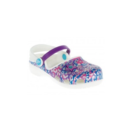 Suecos Crocs sintéticos para niña