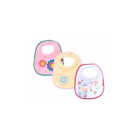 Fisher Price Set de Baberos para Niña
