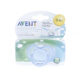 Avent Chupón Freeflow, 0-6 meses