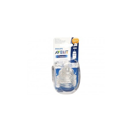 Avent Set de Tetinas Classic Flujo Rapido