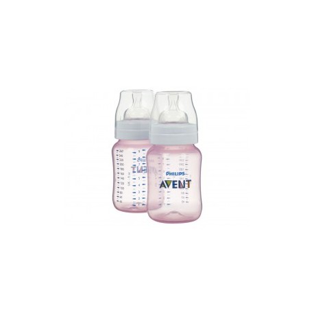 Biberones Avent 9oz 3m para niña