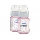Biberones Avent 9oz 3m para niña