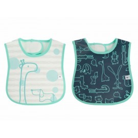 Baberos Mon Caramel poliéster para niño