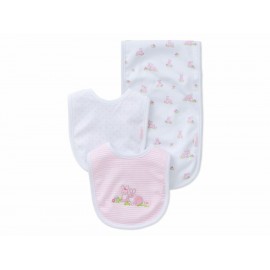 Little Me Set de Baberos para Niña