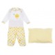 Conjunto Baby Mink Pijamink amarillo