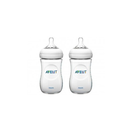 Avent Set de Biberones Natural, 11 oz