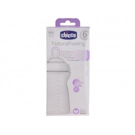 Chicco Biberón Natural Feeling, 330 ml