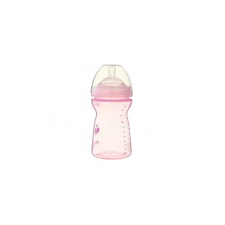 Biberón Chicco 11 oz 6m para niña