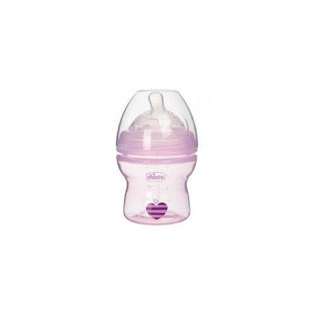 Biberón Chicco 5 oz 0m para niña
