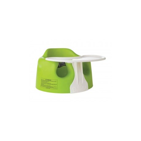 Silla booster Bumbo con charola verde