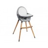 Silla alta Skiphop Tuo gris