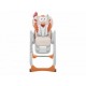 Silla alta Chicco Polly 2Start naranja