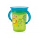 Vaso Entrenador Nuby Antiderrames 360, 8 oz