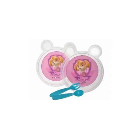Set de alimentación Nuby para niña