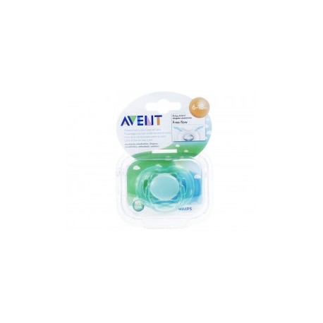 Avent Chupón Freeflow, 6-18 meses
