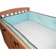 Protector de cuna Welsh Bubbles azul