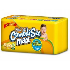 Pañales Kleenbebé Comodisec Max chico 38...