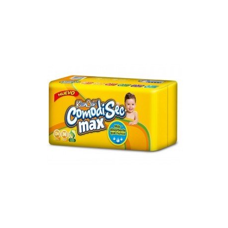 Pañales Kleenbebé Comodisec Max chico 38...