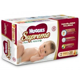 Pañales Huggies Supreme Pure & Natural...