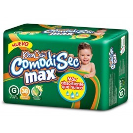 Pañales Kleenbebé Comodisec Max grande 38...