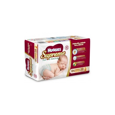 Pañales Huggies Supreme Pure & Natural...