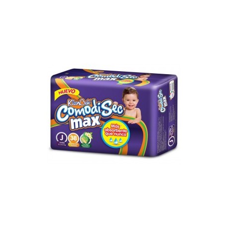 Pañales Kleenbebé Comodisec Max jumbo 38...