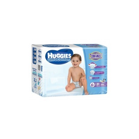 Pañales Huggies Ultraconfort Etapa 6 para...