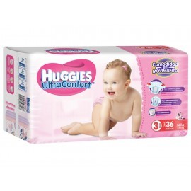Pañales Huggies Ultraconfort Etapa 3 para...