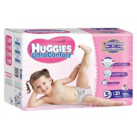Pañales Huggies Ultraconfort Etapa 5 para...