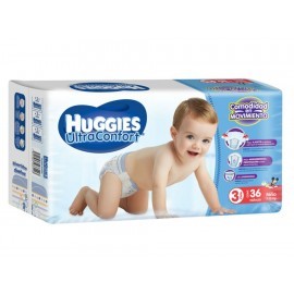 Pañales Huggies Ultraconfort Etapa 3 para...