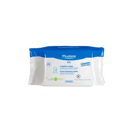 Toallas faciales Mustela 25 piezas