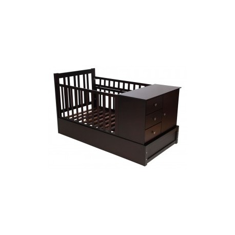 Cuna convertible Aranjuez Italia chocolate
