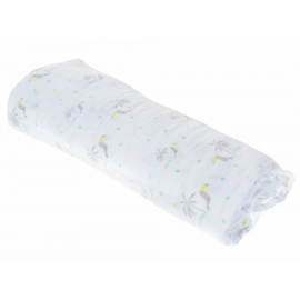 Cobija con diseño gráfico Mon Caramel de...