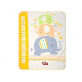 Cobertor Baby Mink Creciendo contigo amarillo