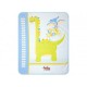 Cobertor Baby Mink Creciendo contigo azul