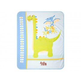 Cobertor Baby Mink Creciendo contigo azul